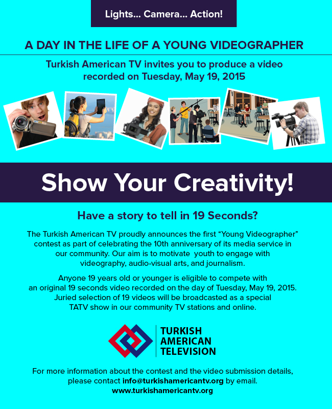 “A day in the life of a young videographer” Video Contest