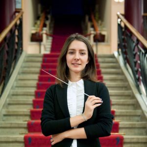 Nisan Ak is a rising, woman conductor from Turkey